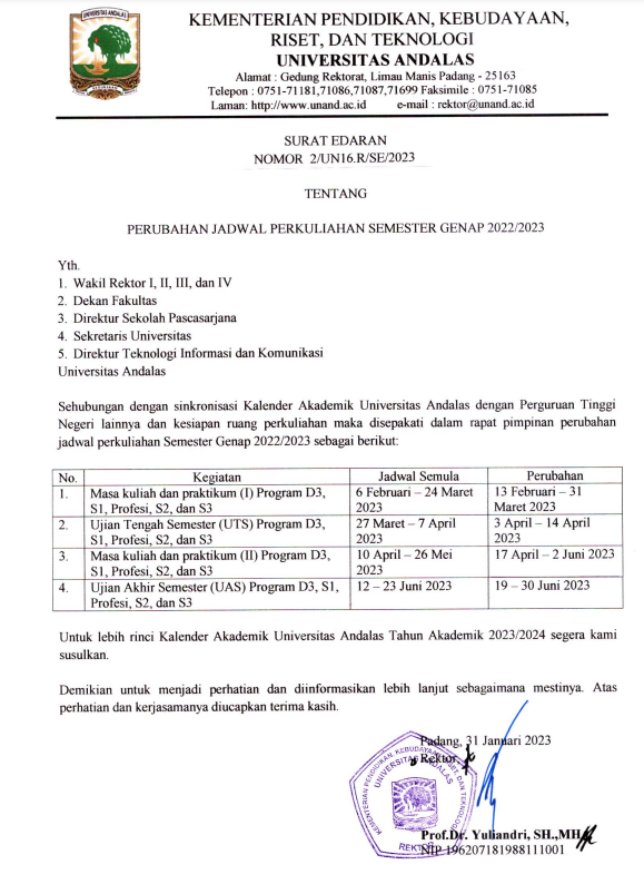 jadwal