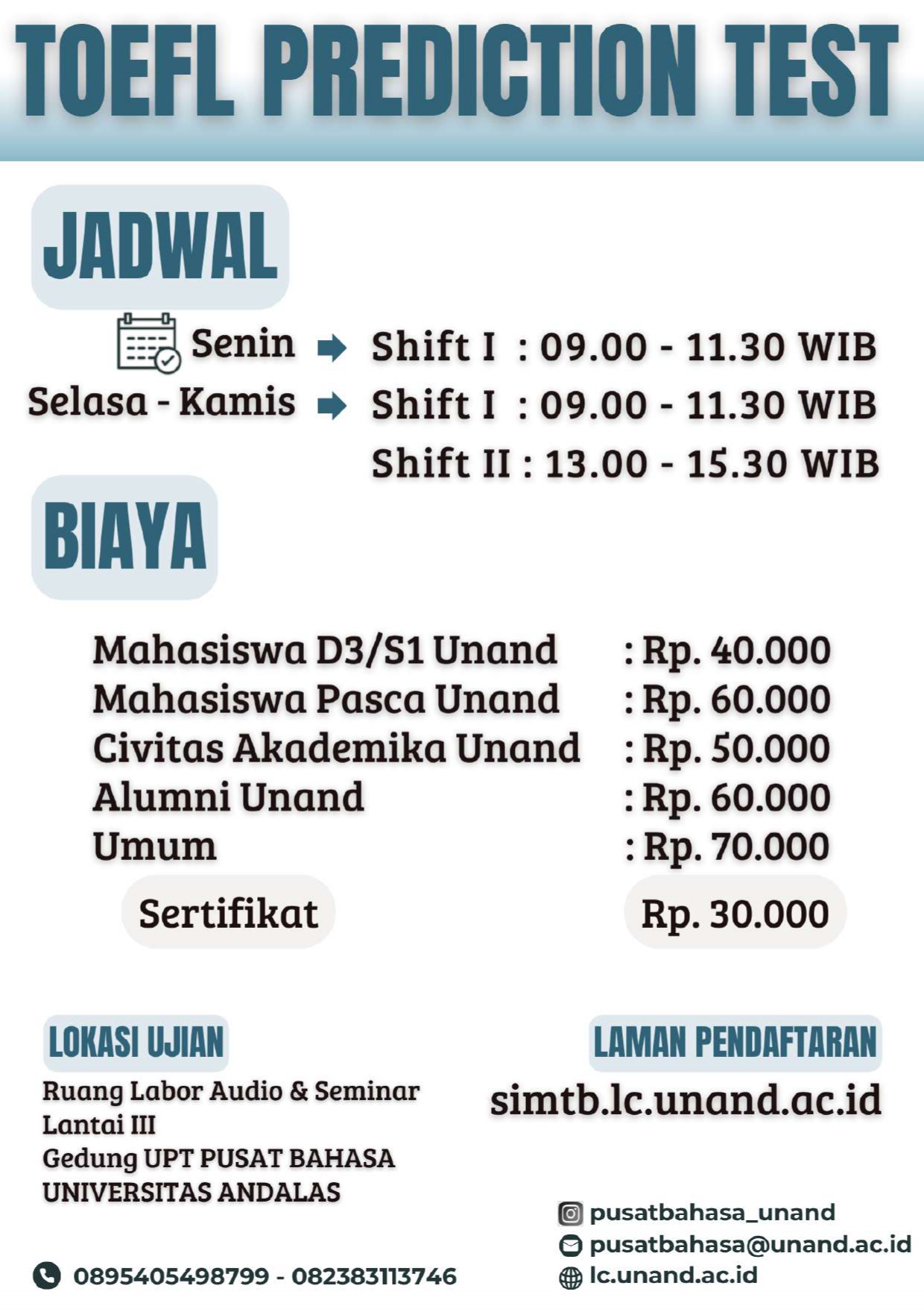 Informasi tentang Tes TOEFL1 page 0004