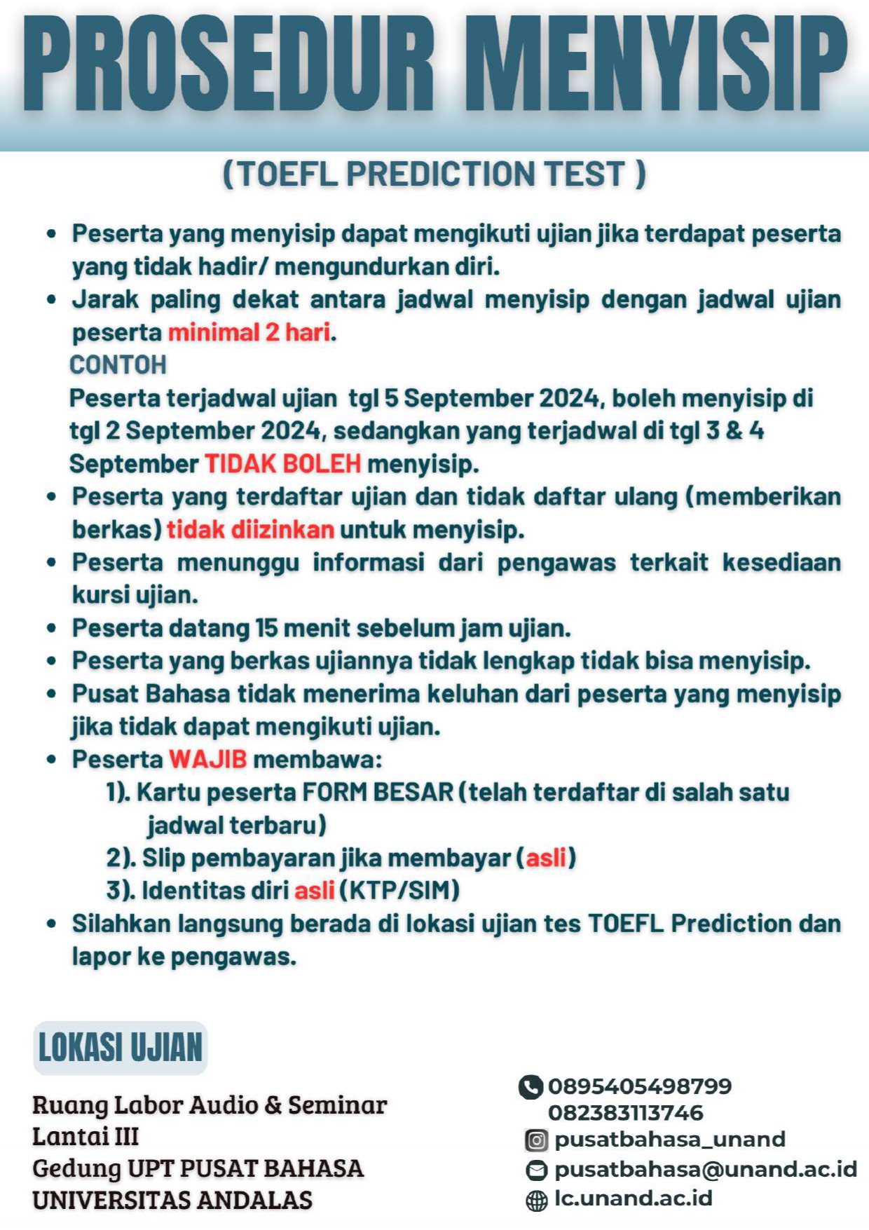 Informasi tentang Tes TOEFL1 page 0005